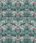Thistle Wallpaper, Turquoise