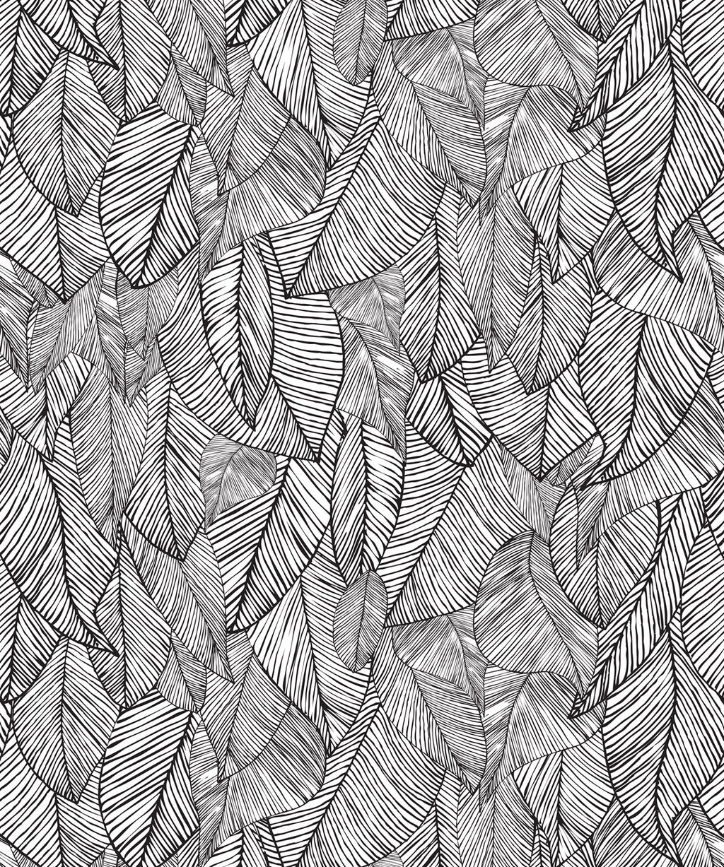 Bonfire Wallpaper, White Domino