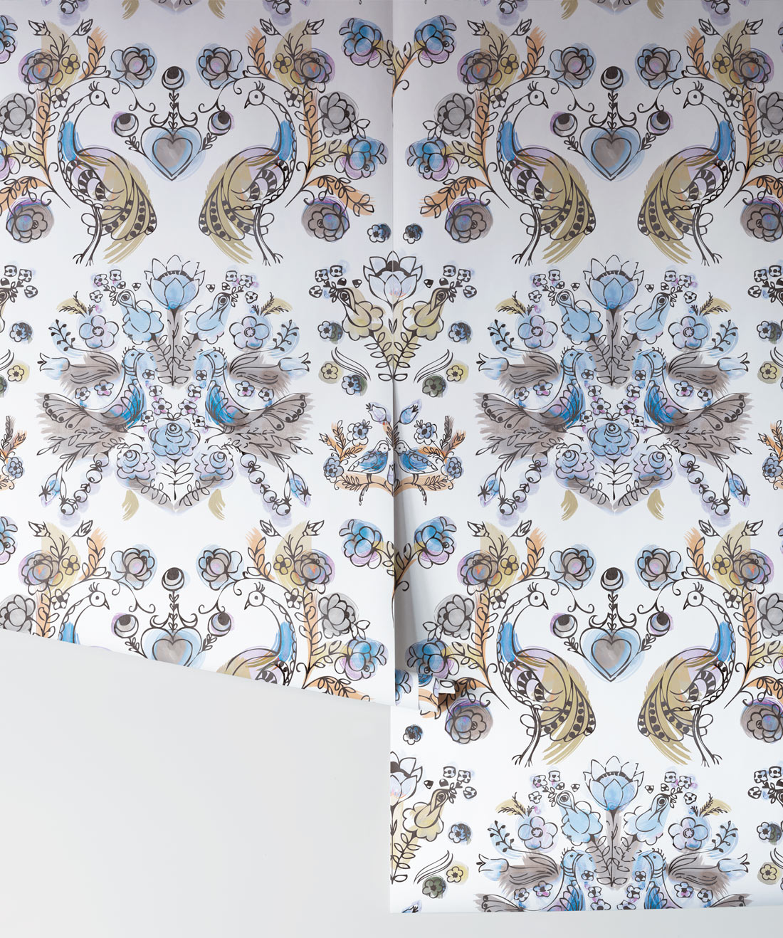 Briar Rose Wallpaper, Ming