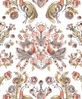 Briar Rose Wallpaper, Rust
