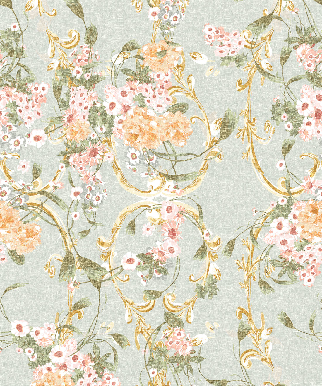 Dashwood Wallpaper, Malachite