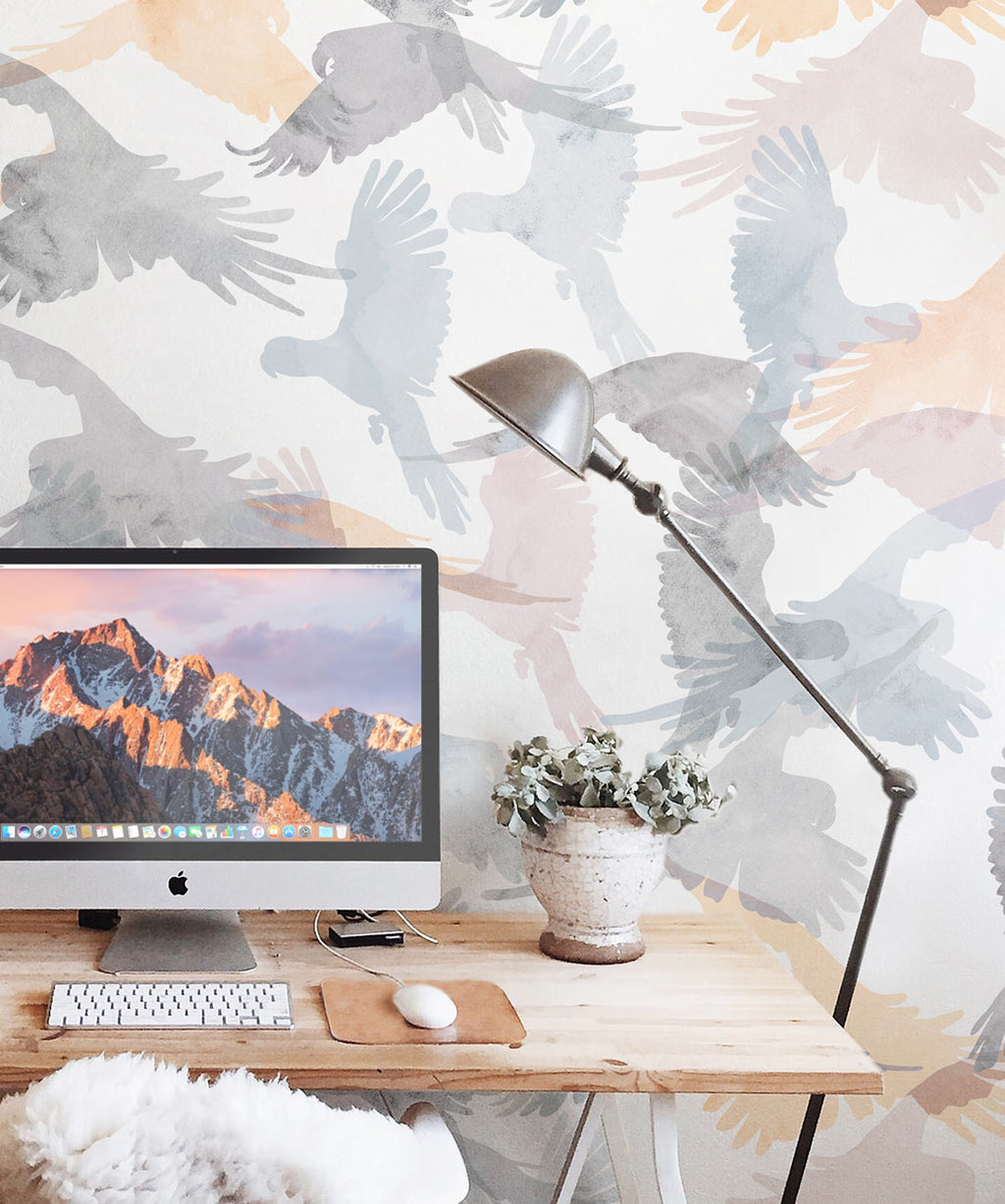 Lorikeets Wallpaper, Saltwater