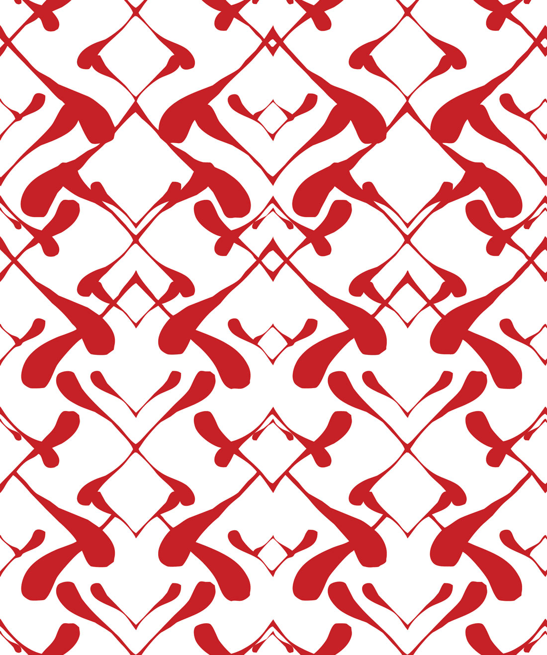 Paperflock Wallpaper, Cherry Burst