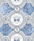 Parlour Paradiso Wallpaper, Denim