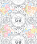 Parlour Paradiso Wallpaper, Sorbet