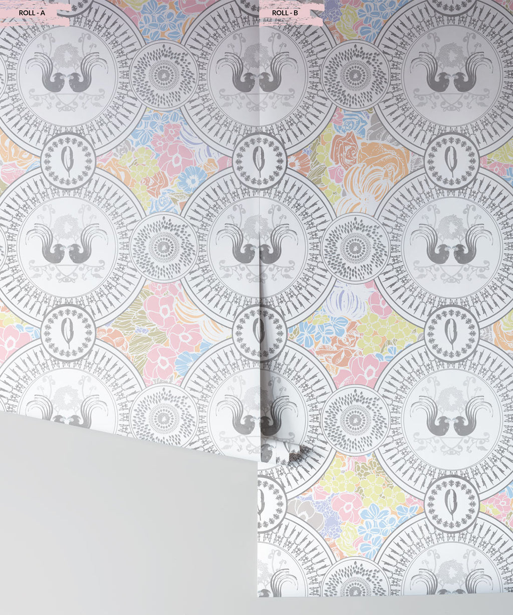 Parlour Paradiso Wallpaper, Sorbet