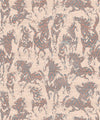 Stampede Wallpaper, Cognac