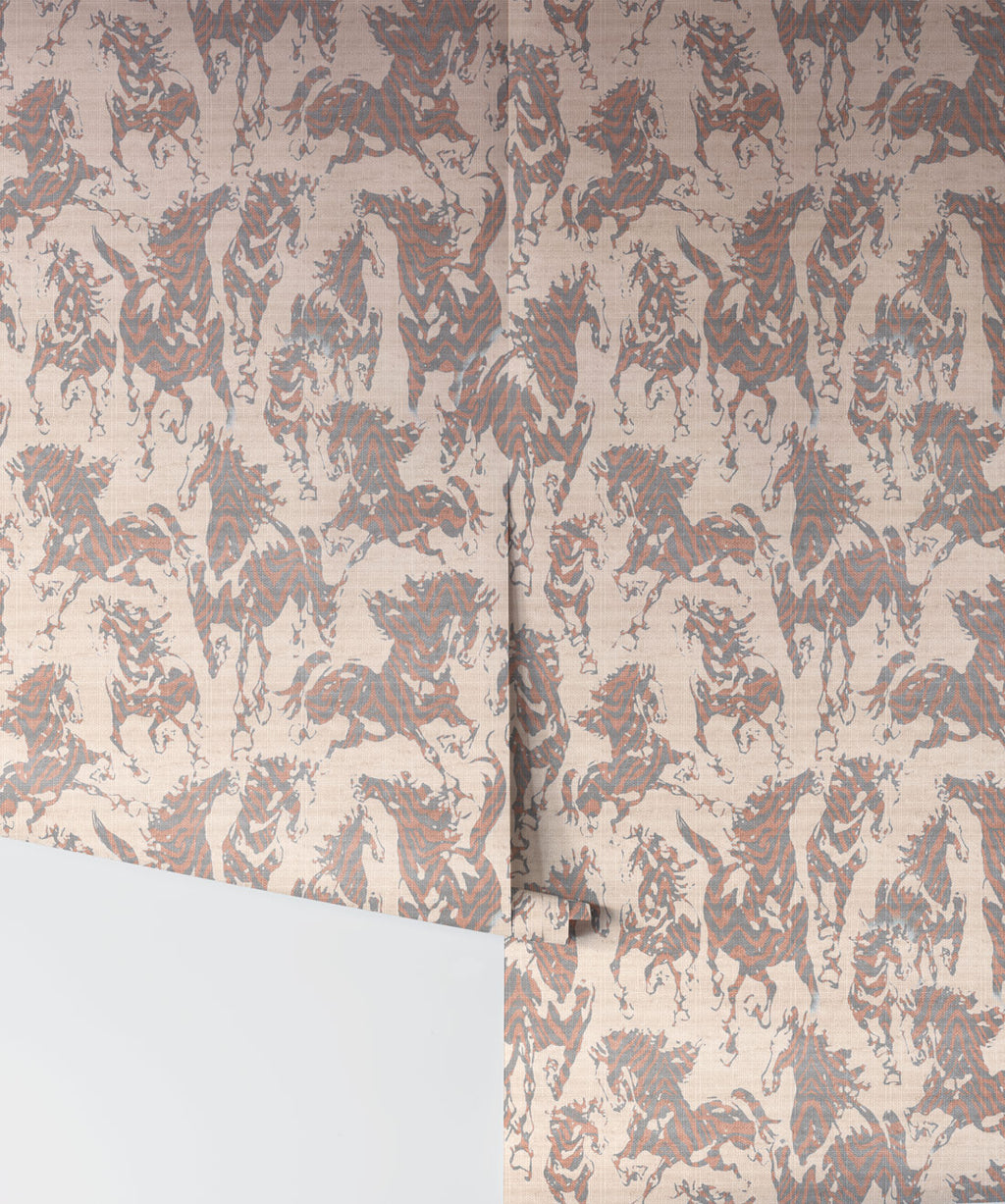 Stampede Wallpaper, Cognac
