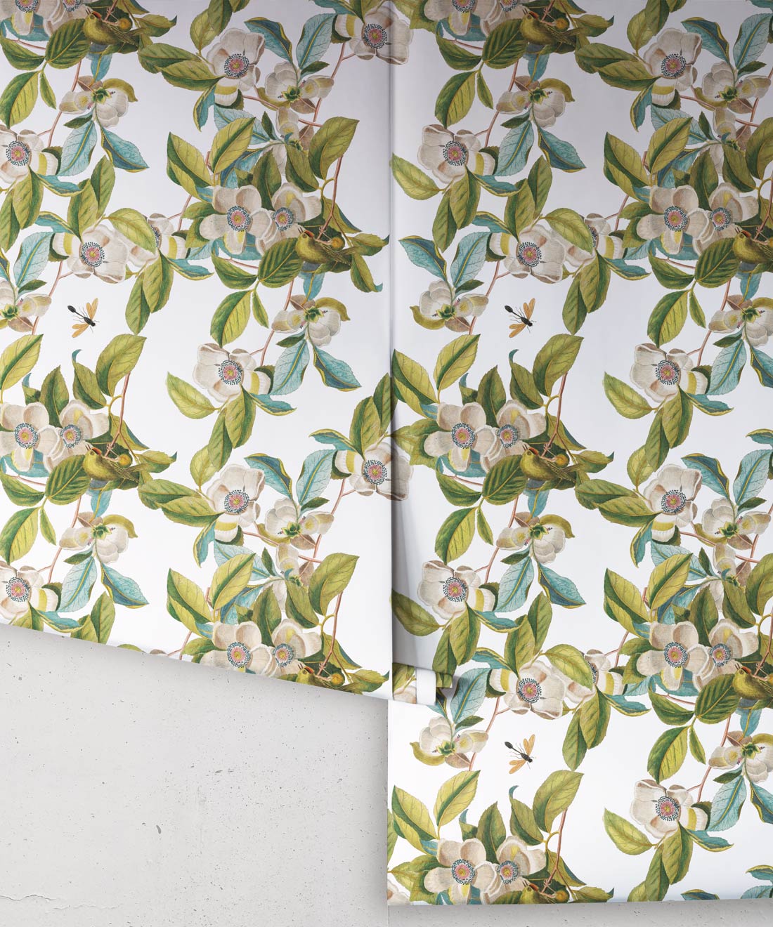 Midsummer Garden Wallpaper