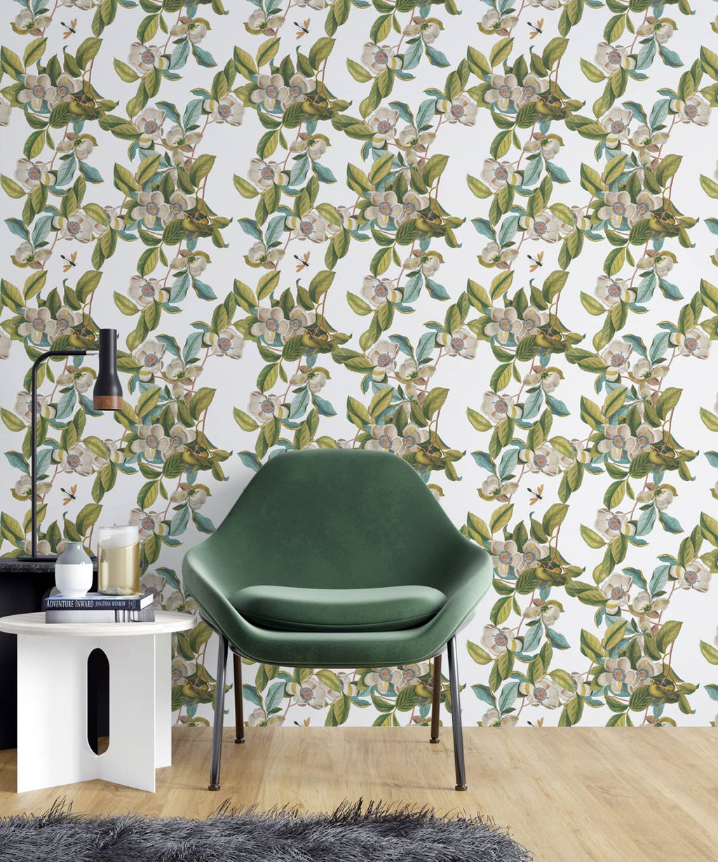 Midsummer Garden Wallpaper