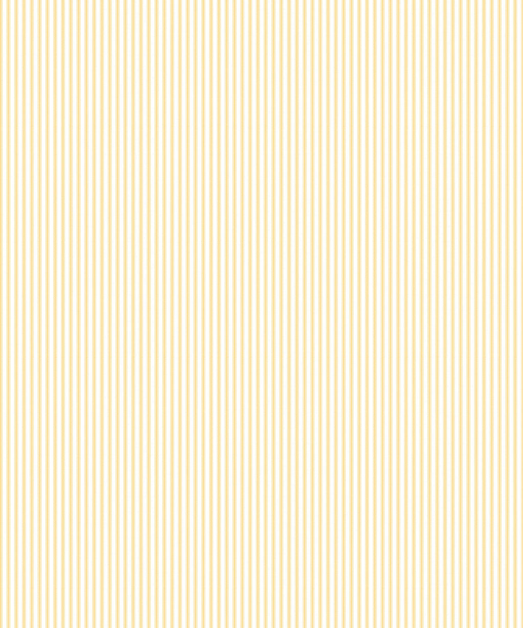 Ticking Stripe Wallpaper, Sunshine