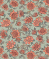 Waratah Wallpaper, Green