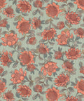 Waratah Wallpaper, Green