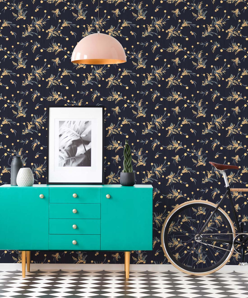 Wattle Wallpaper, Night