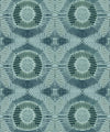 Aztec Suns Wallpaper, Hunter Green