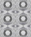 Aztec Suns Wallpaper, Silver