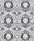 Aztec Suns Wallpaper, Silver