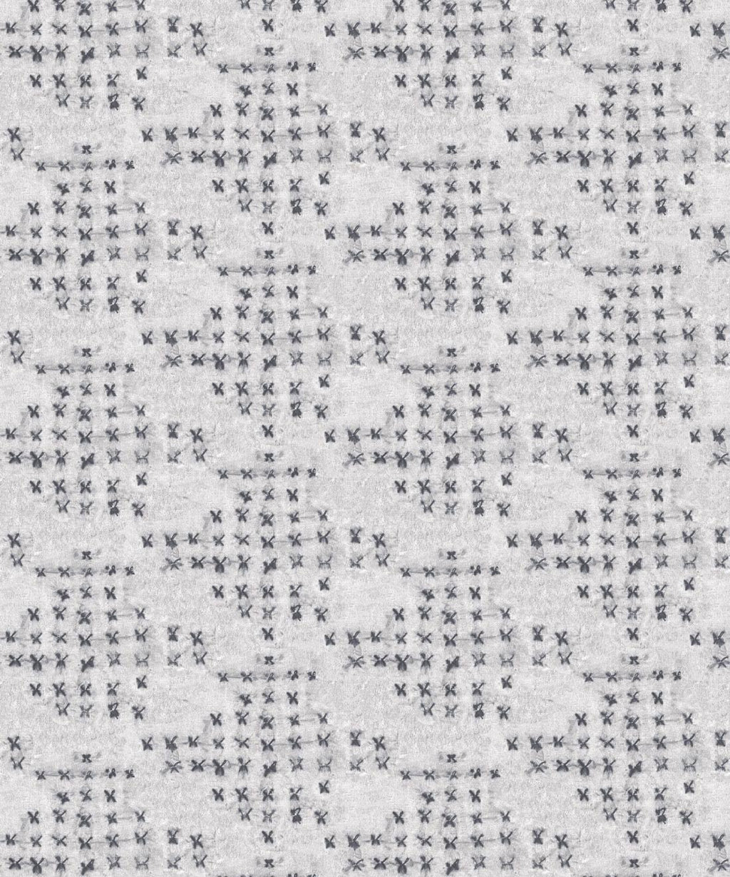 Barre Reverse Wallpaper, Silver