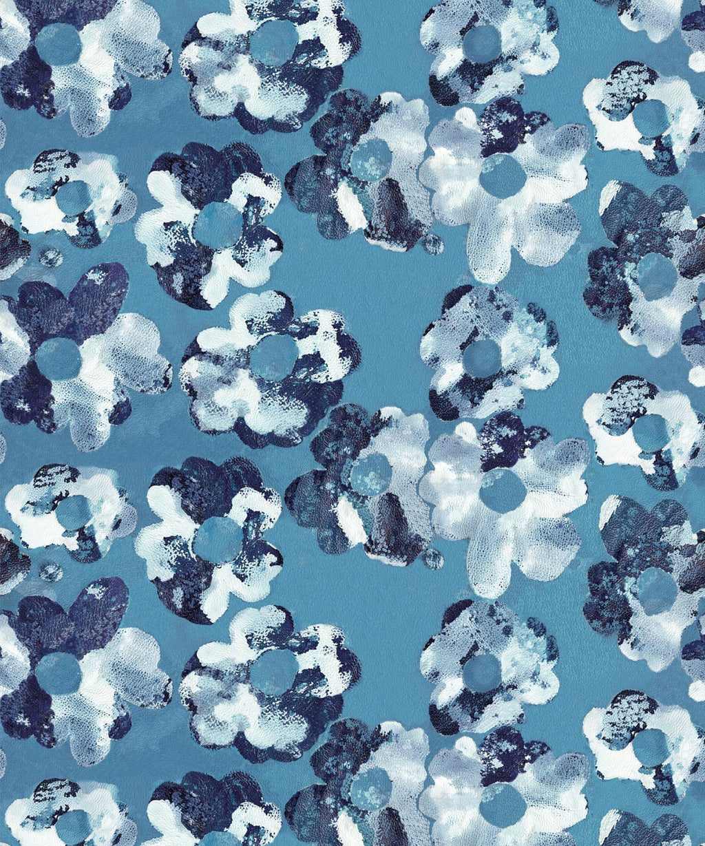 Cherry Blossom Wallpaper, Indigo