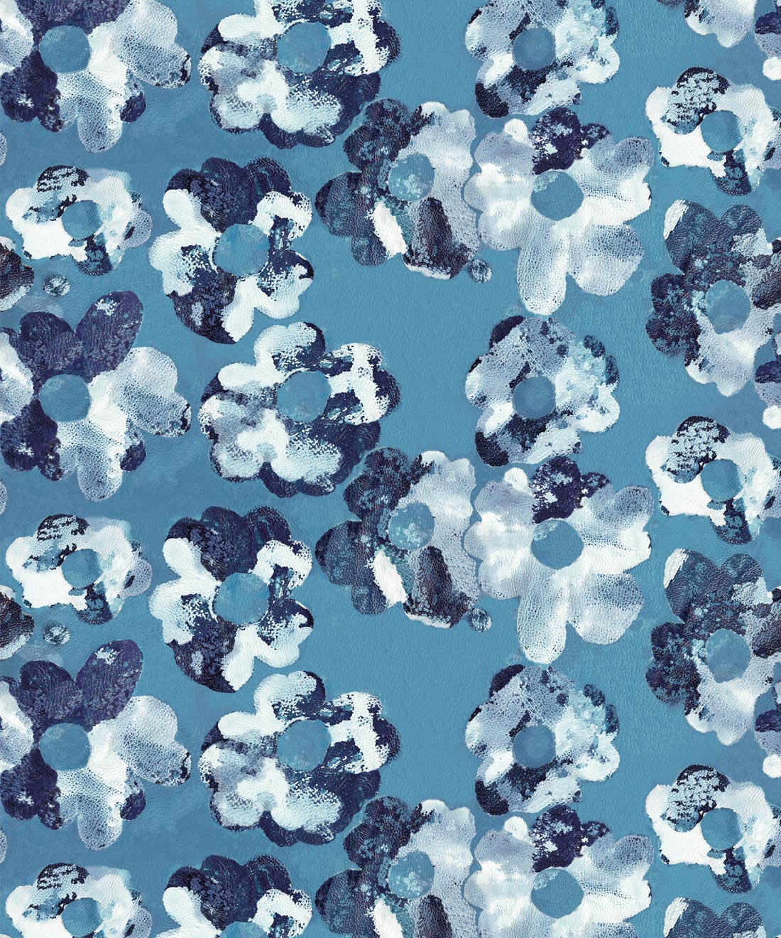 Cherry Blossom Wallpaper, Indigo
