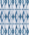 Diamonds Wallpaper, Indigo