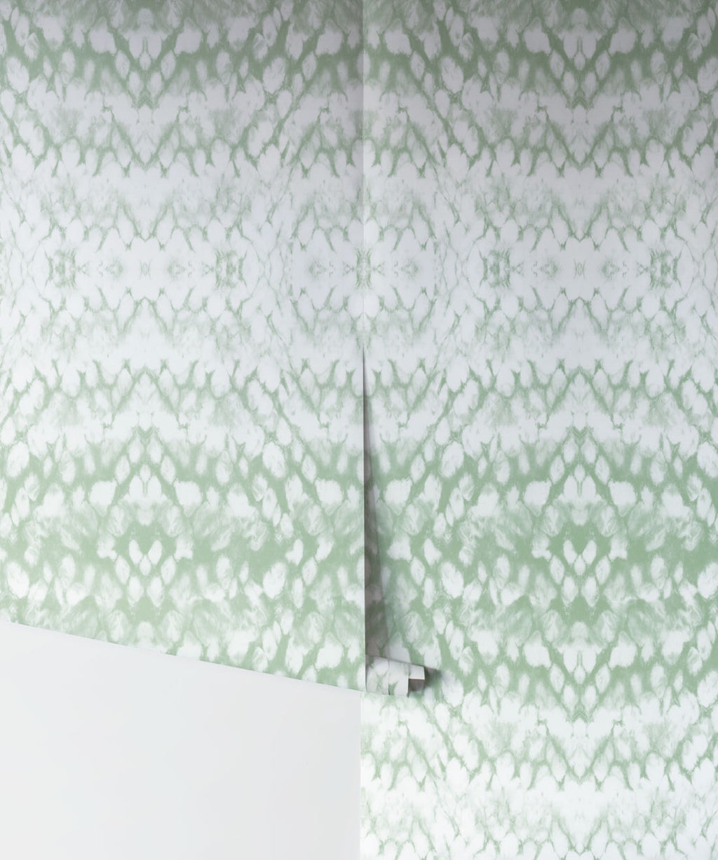 Entomology Wallpaper, Green Tea