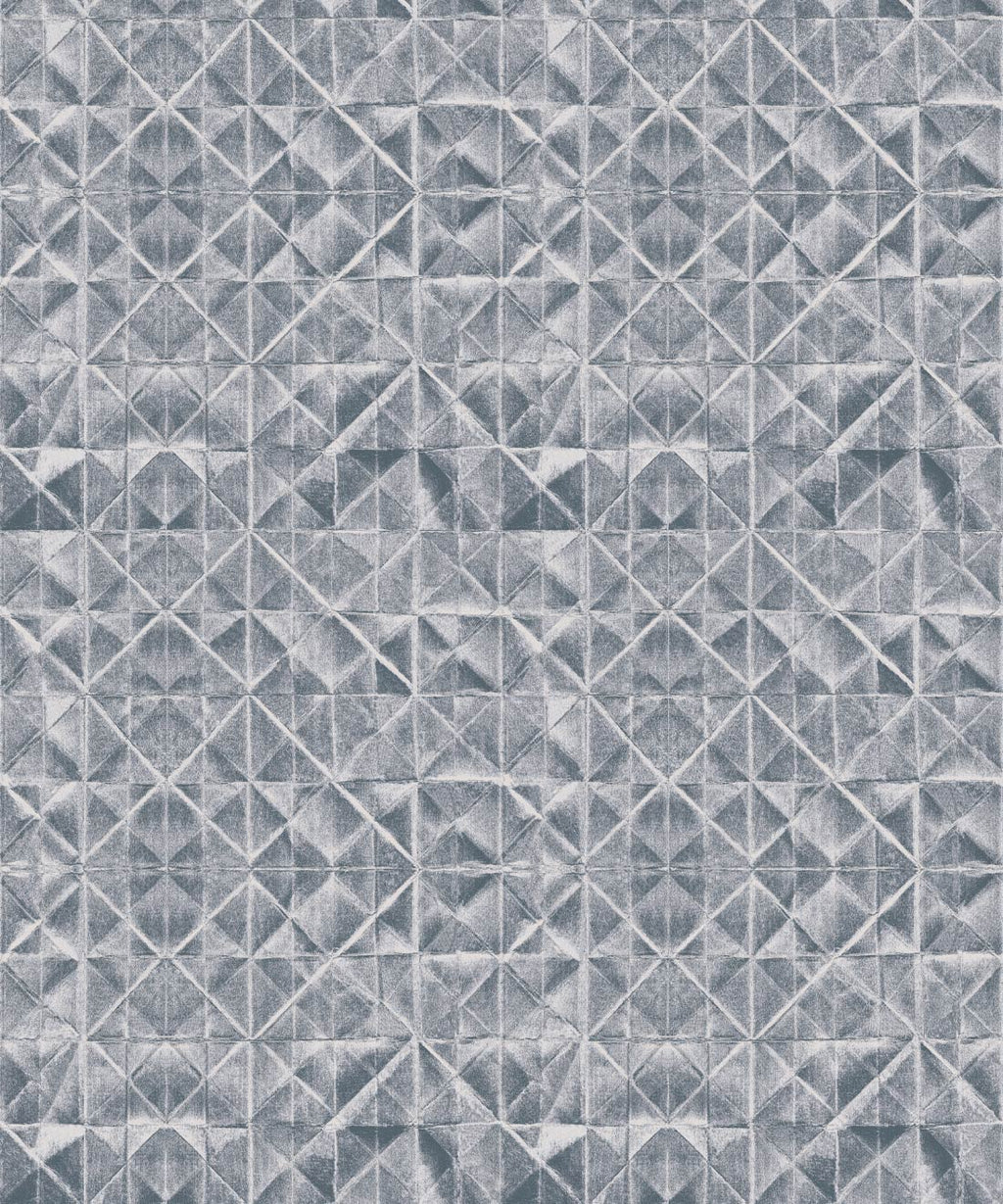 Fold Wallpaper, Silver