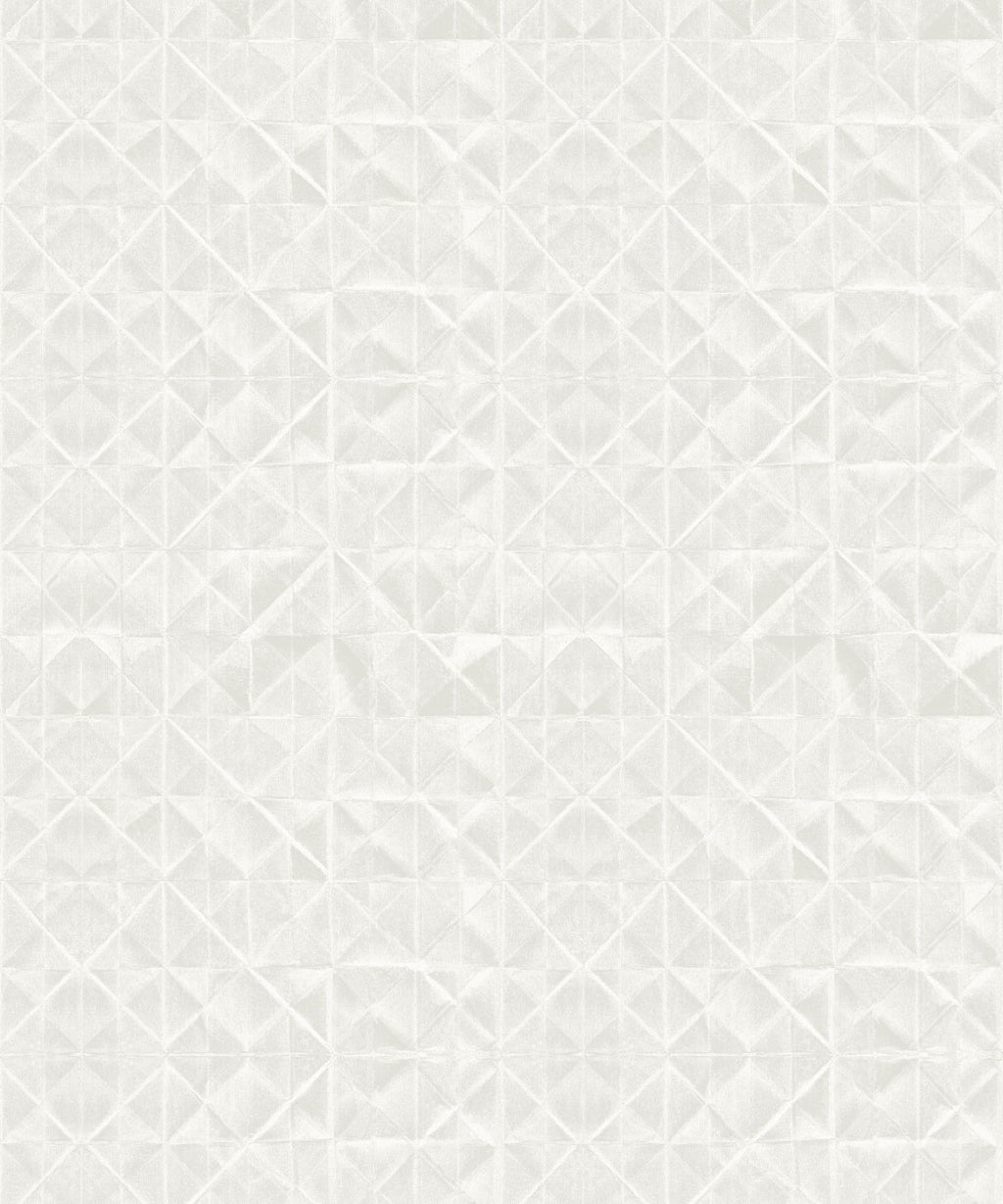 Fold Wallpaper, White