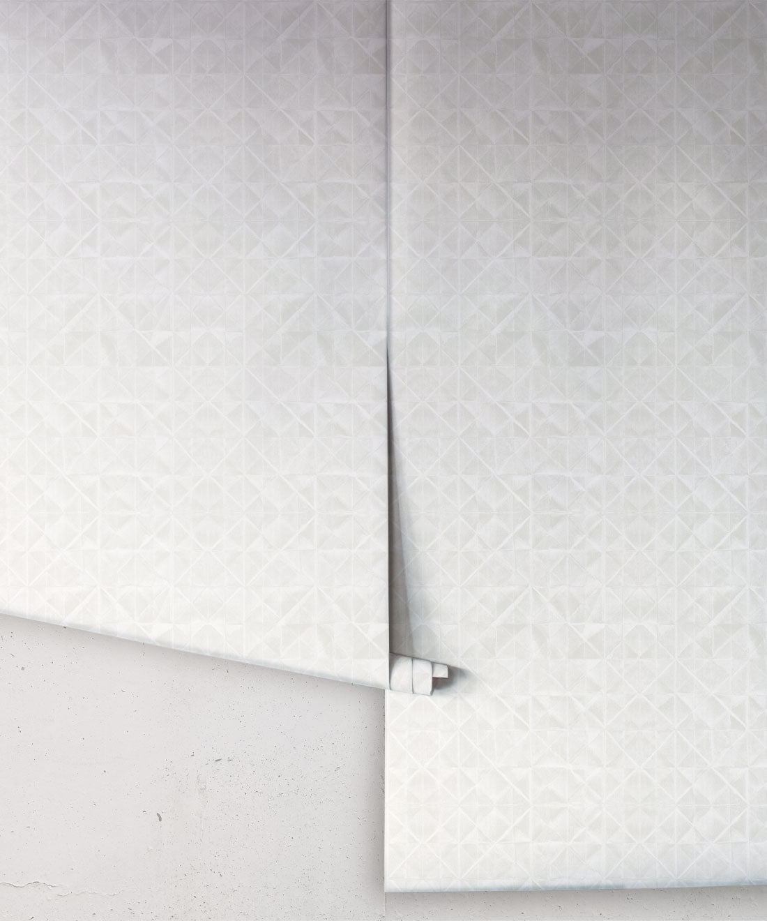 Fold Wallpaper, White