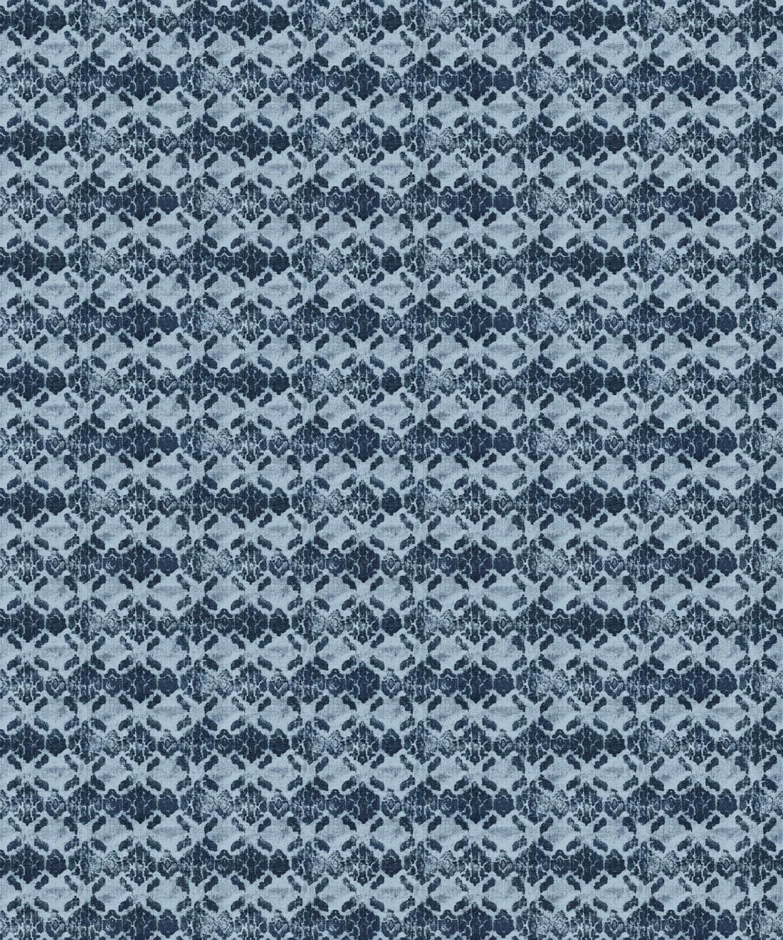 Shibori Ikat Wallpaper, Indigo