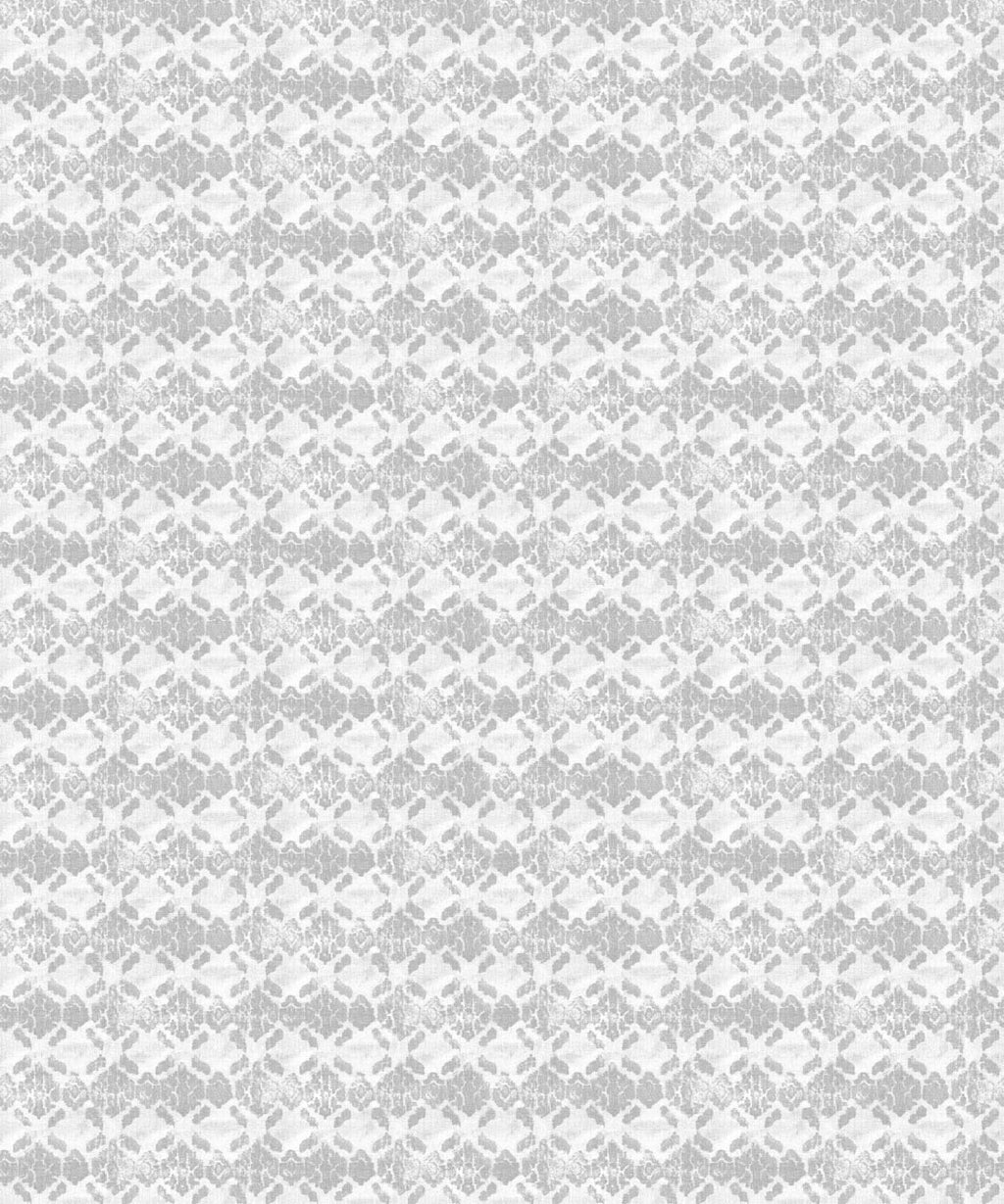 Shibori Ikat Wallpaper, Silver