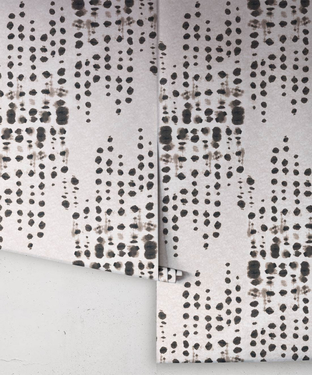 Love Note Wallpaper, Charcoal
