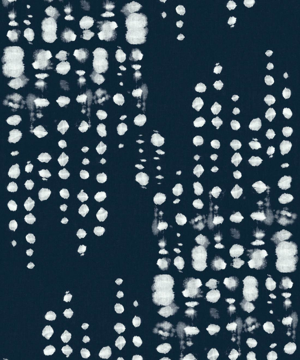 Love Note Wallpaper, Indigo Reversed