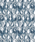 Shibori Paisley Wallpaper, Indigo