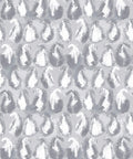 Shibori Paisley Wallpaper, Silver