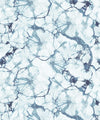 Poppy Wallpaper, Indigo