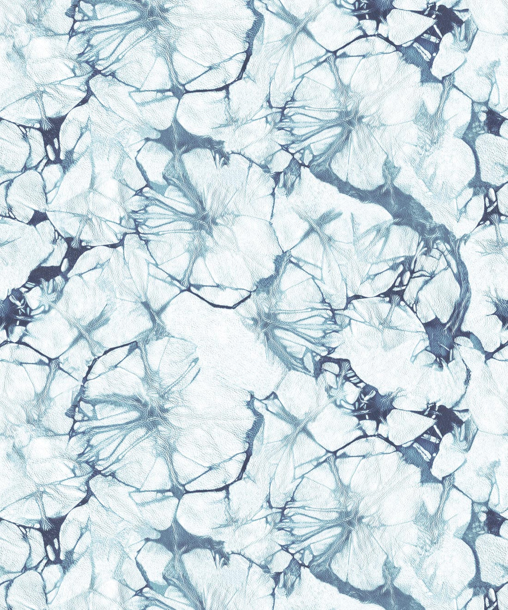 Poppy Wallpaper, Indigo