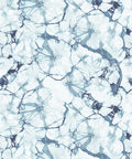 Poppy Wallpaper, Indigo