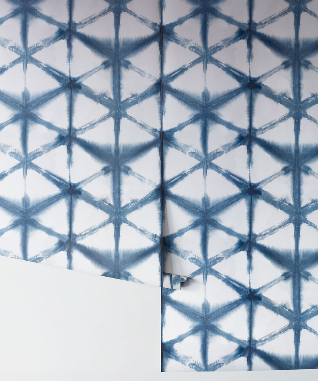 Shibori Star Wallpaper, Aleutian