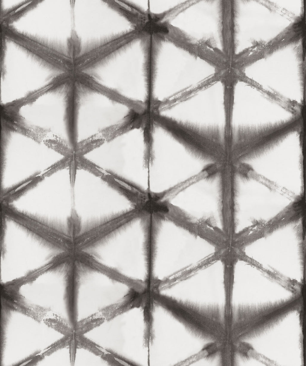 Shibori Star Wallpaper, Driftwood