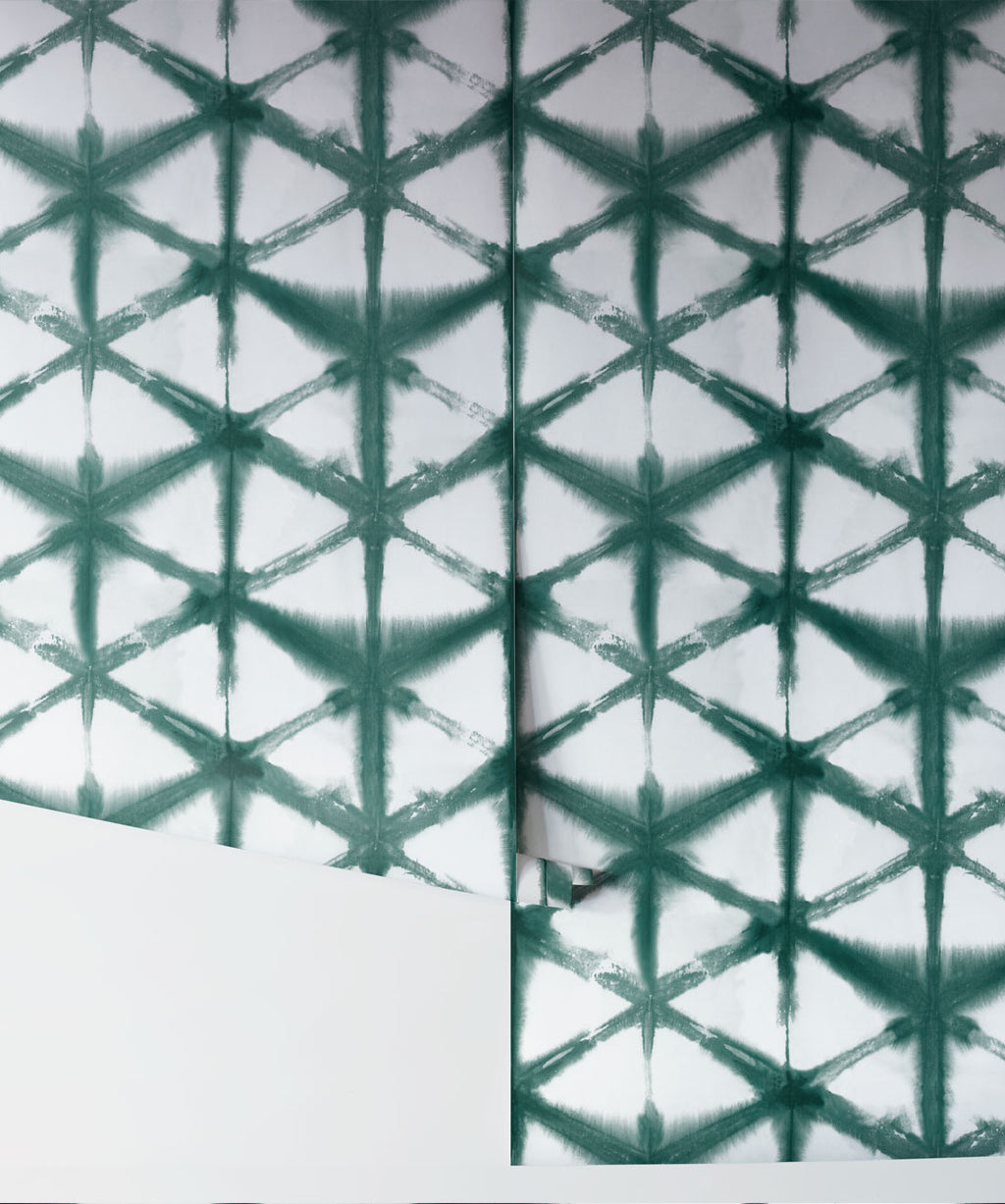 Shibori Star Wallpaper, Ocean