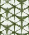 Shibori Star Wallpaper, Olive