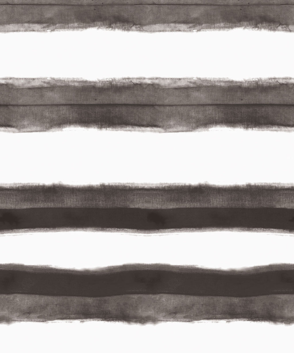 Shibori Stripe Wallpaper, Driftwood