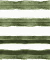 Shibori Stripe Wallpaper, Olive