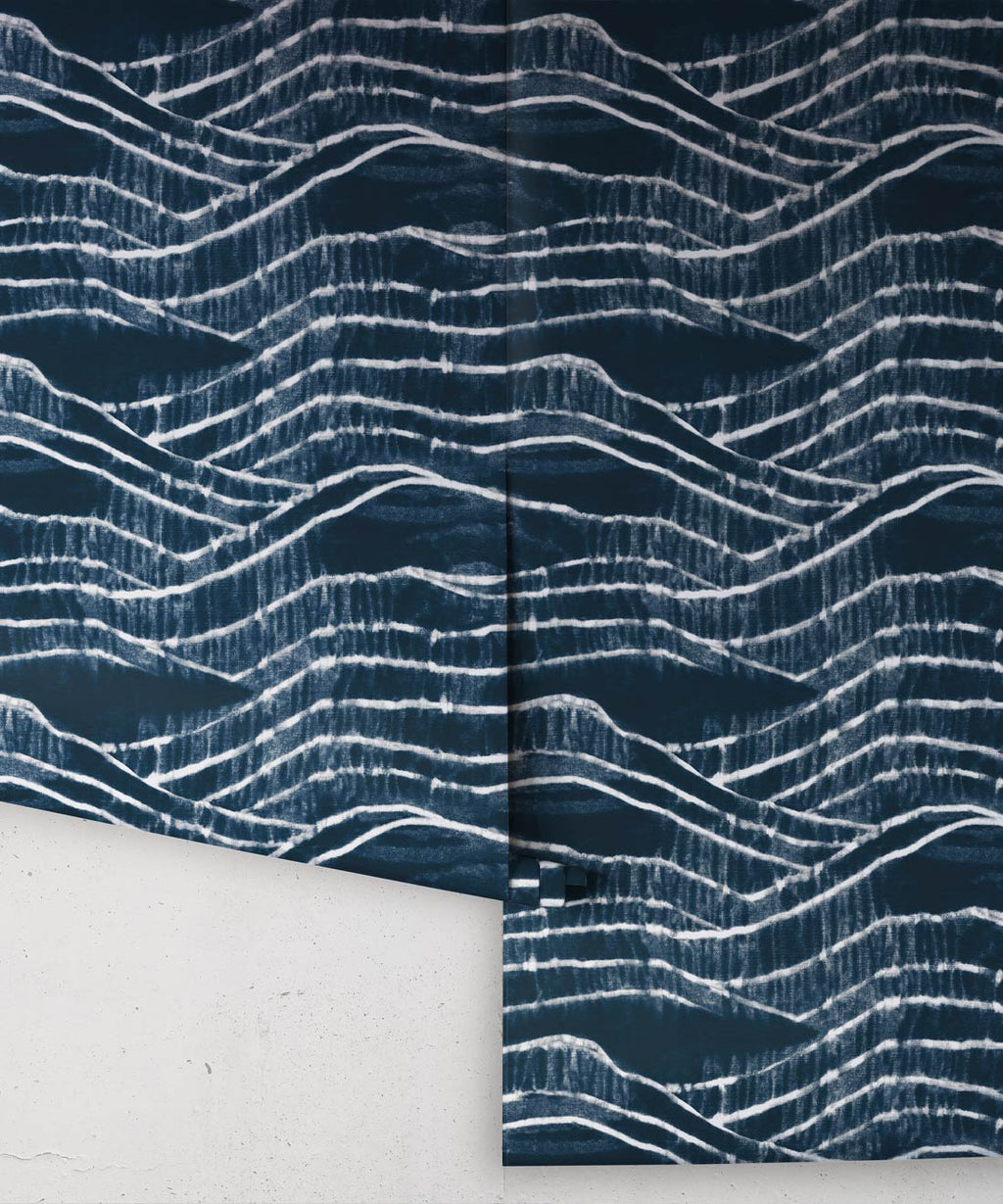 Vista Wallpaper, Indigo Reversed