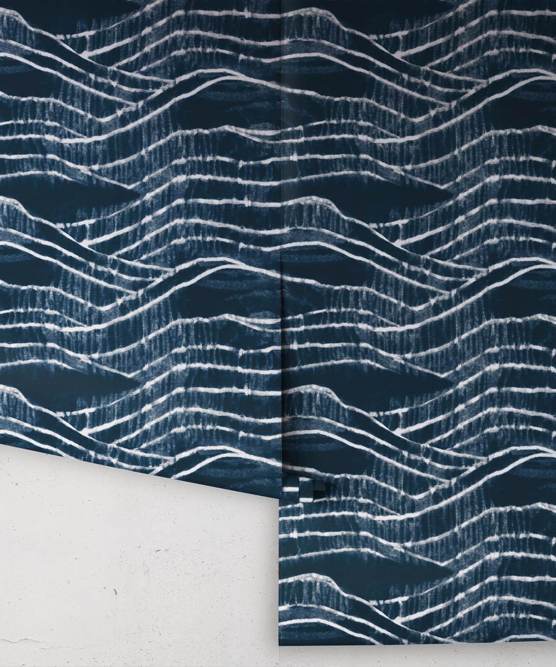 Vista Wallpaper, Indigo Reversed