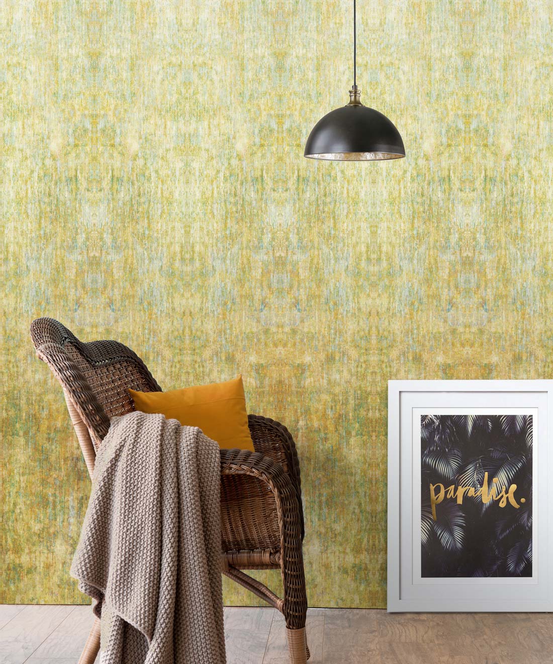 Patina Mural, Gold