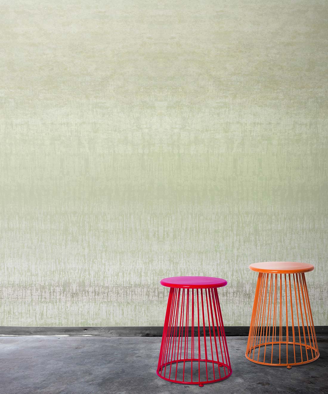 Tourmaline Mural, Green