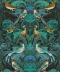 Birdlife Wallpaper, Blue
