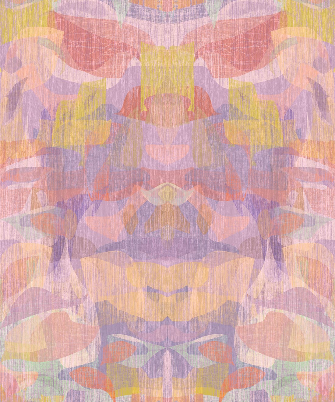 Camoufleur Mural, Tangerine